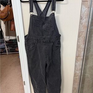 Women's FreePeople Black Denim Overalls
